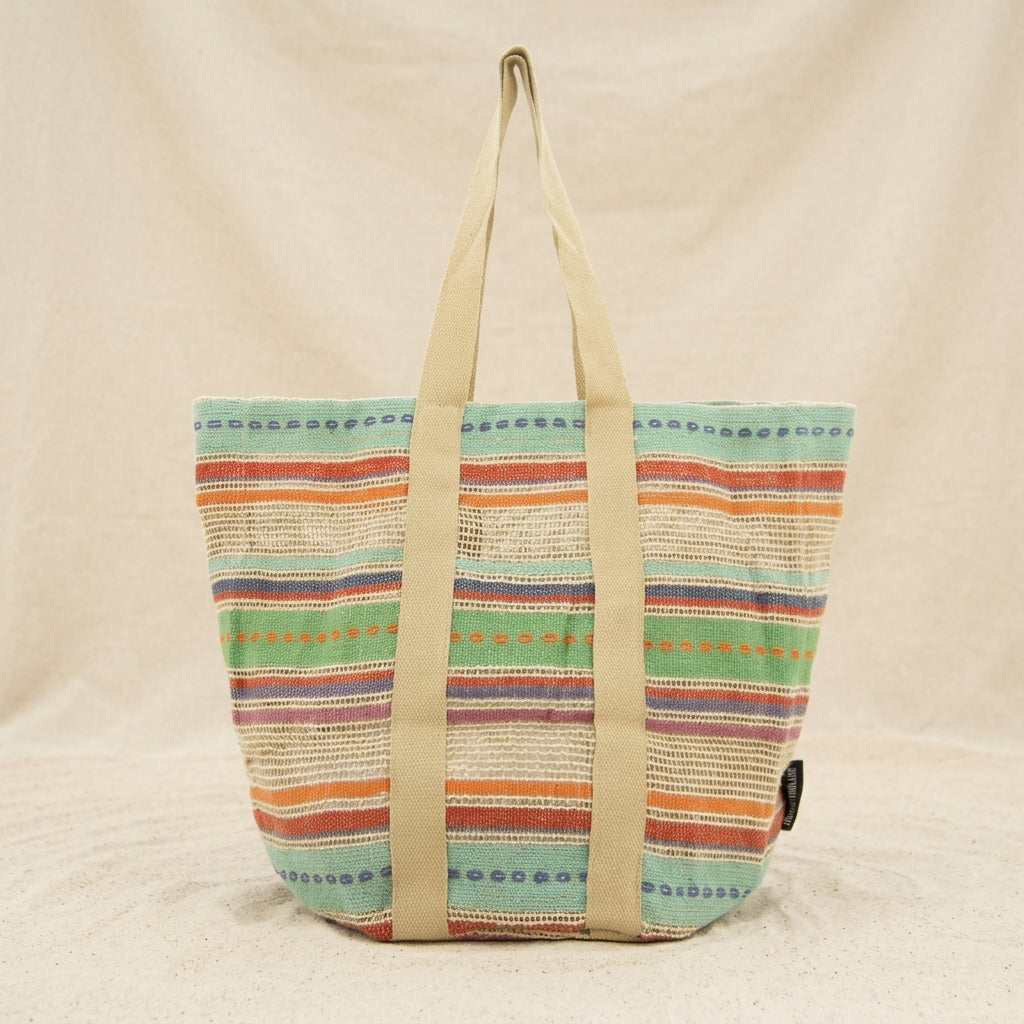 Jute Beach Bucket Tote
