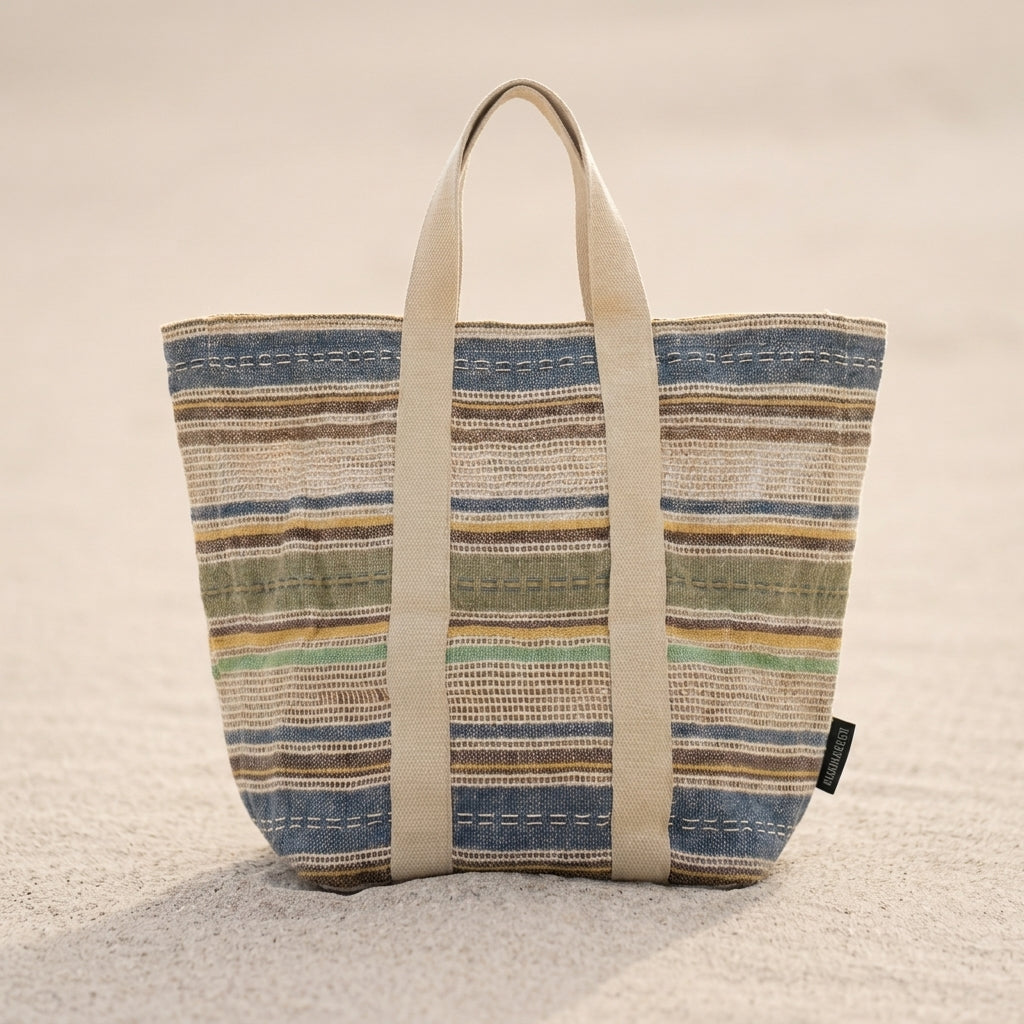 Jute Beach Bucket Tote